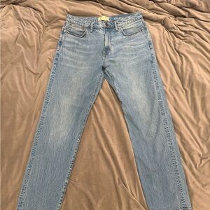 Madewell Light Blue Athletic Straight Leg Jeans